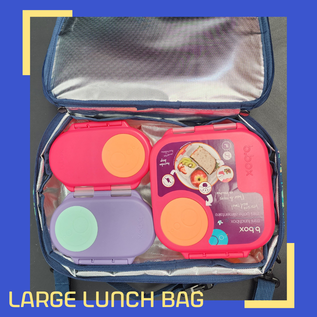 Premium Large Insulated Lunch Bag with Australian Animal Print - Perfect for Work, School & Picnics | Leakproof & Durable Food Container for Adults & Kids