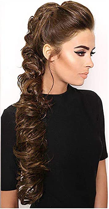 Kabello Women's Hair Accessories - Dark Brown Hair Frill for Women & Girls, Casual Wear, 15g (Pack of 1) | Perfect for Everyday Style, Parties & Special Occasions