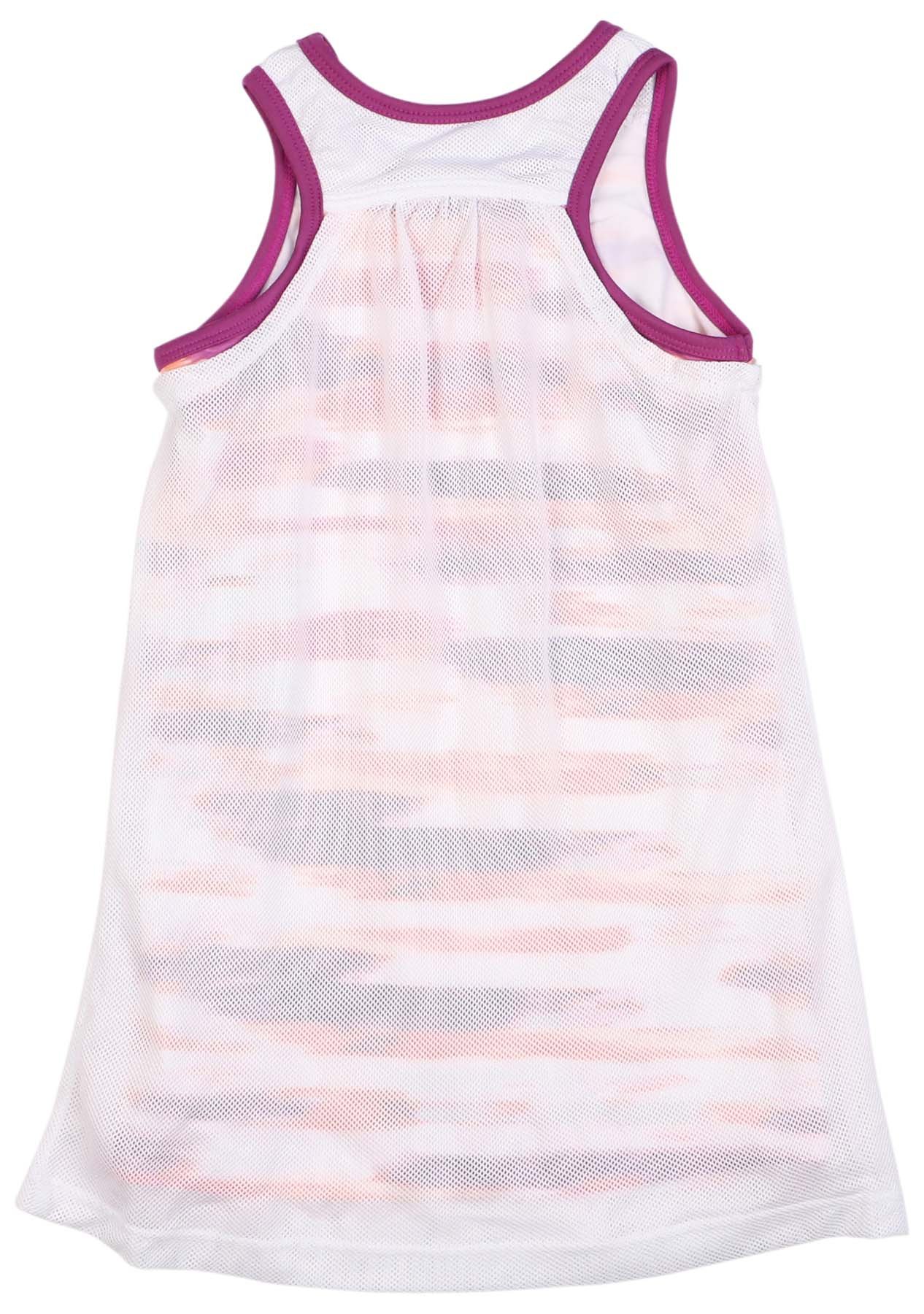 Nike Kids Girls Dri-FIT 2-in-1 Sleeveless Athletic Top - Moisture-Wicking Sports Shirt for Toddler Girls (Size 6, Bold Berry) - Perfect for Running, Gym & Summer Outdoor Activities