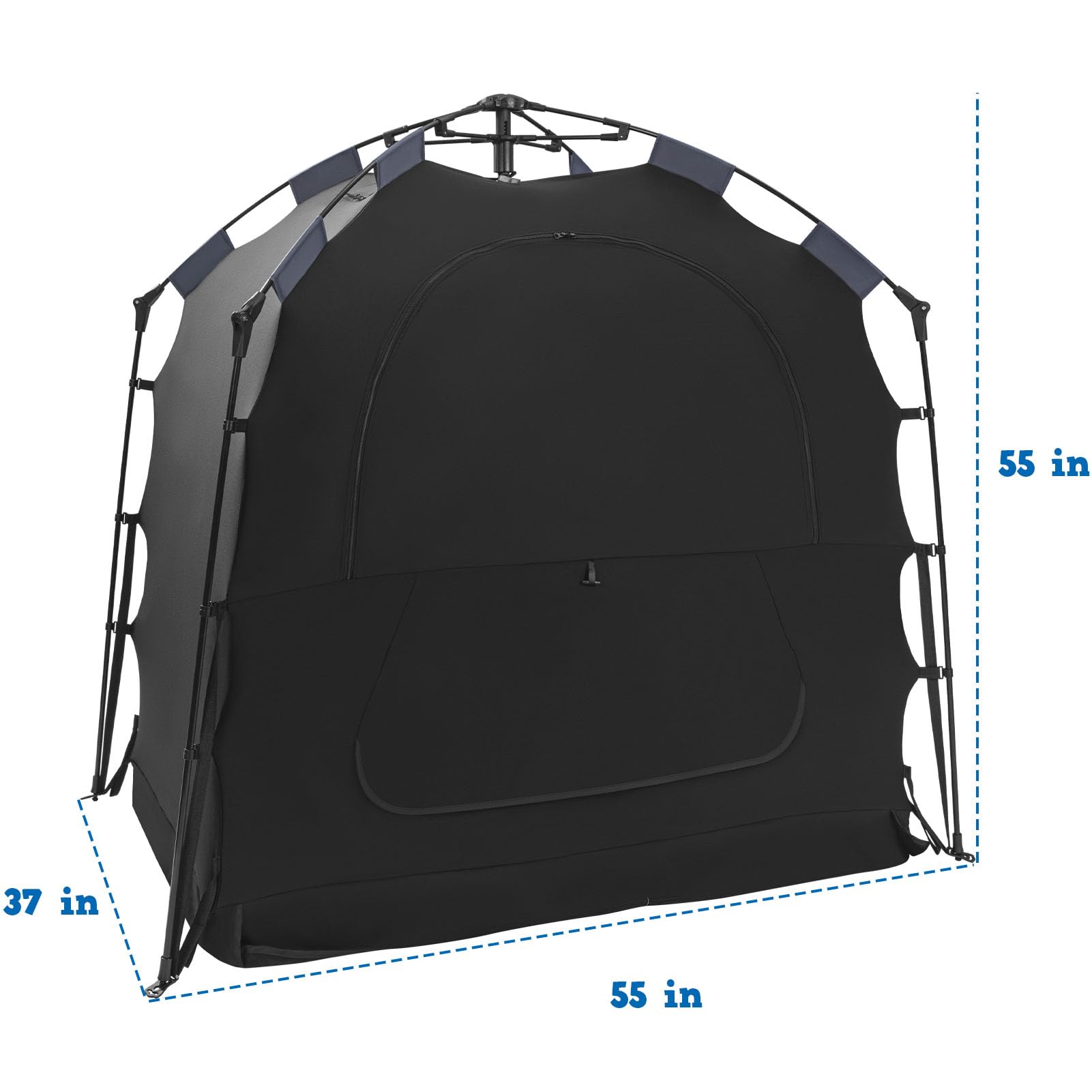**Blackout Crib Cover for Baby - Easy Install Sleep Pod & Travel Canopy, Blocks 95% Light - Perfect for Nursery, Travel & Daytime Naps**