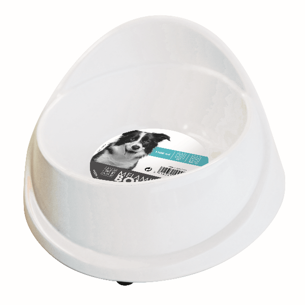 Premium Melamine Pet Bowl - Durable, Non-Toxic & BPA-Free Dog & Cat Food Dish - Perfect for Indoor, Outdoor & Travel Use