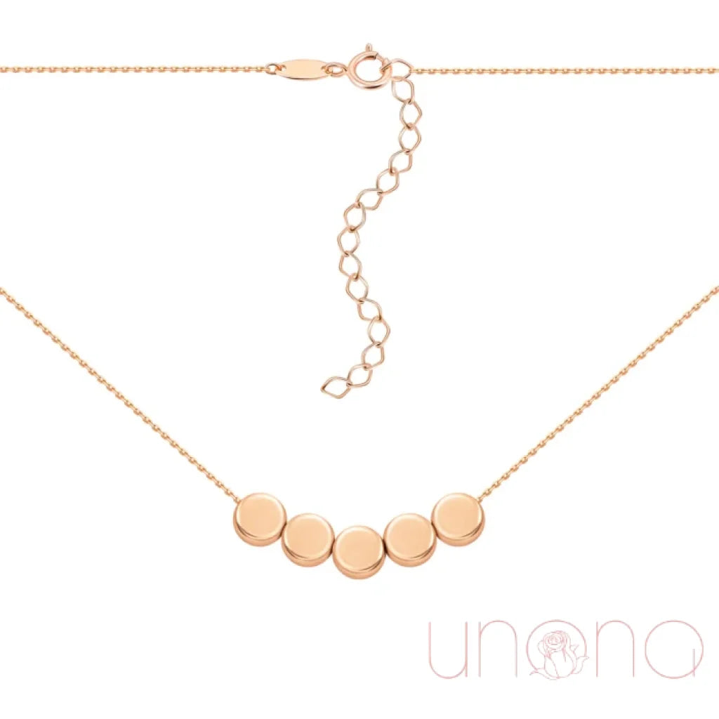 Elegant Gold Necklace for Women - 18K Gold Plated Pendant Necklace Jewelry Gift for Her - Perfect for Weddings, Anniversaries & Special Occasions