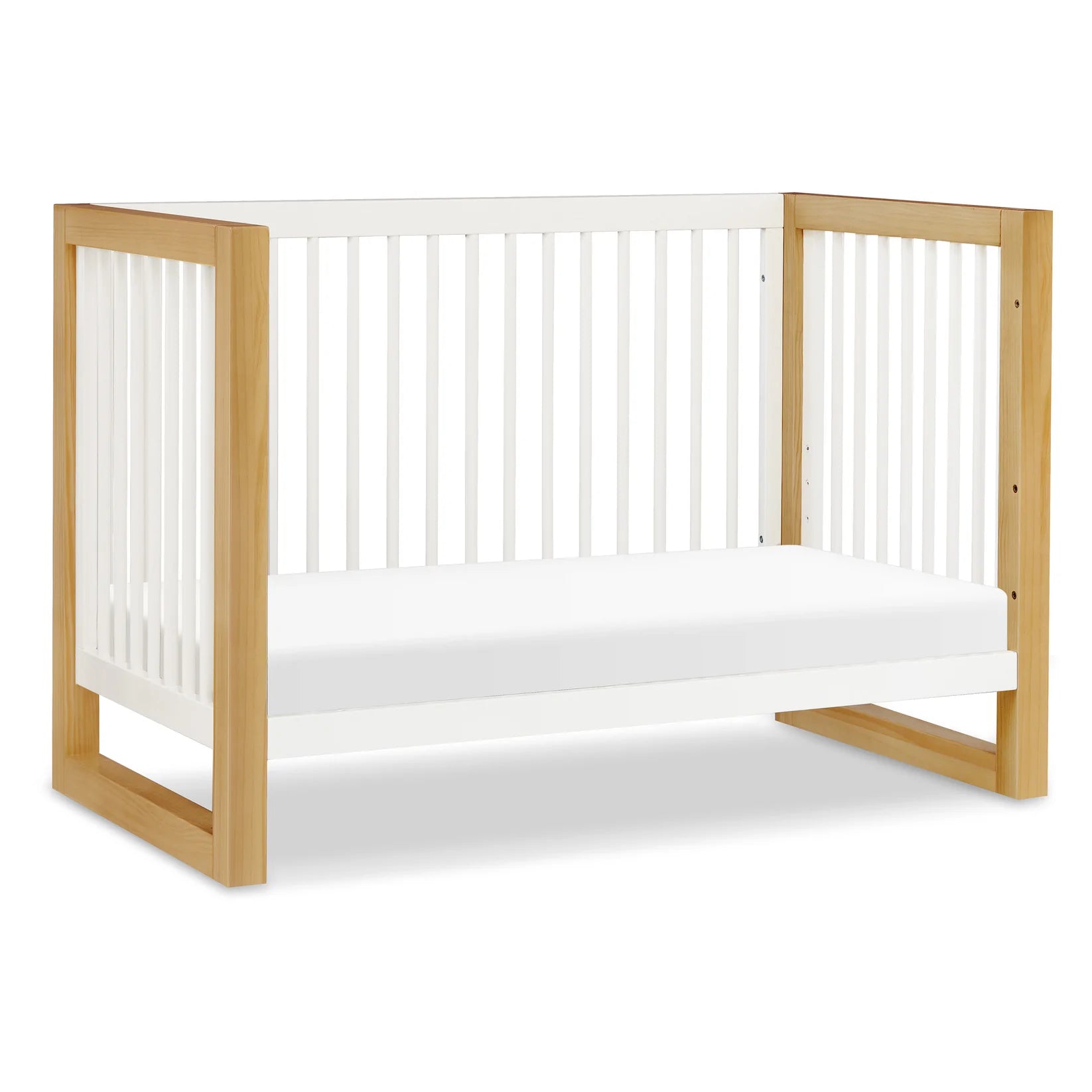 Nantucket 3-in-1 Convertible Baby Crib with Toddler Bed Conversion Kit - Nursery to Big Kid Bed Transition - Perfect for Newborns, Infants & Toddlers