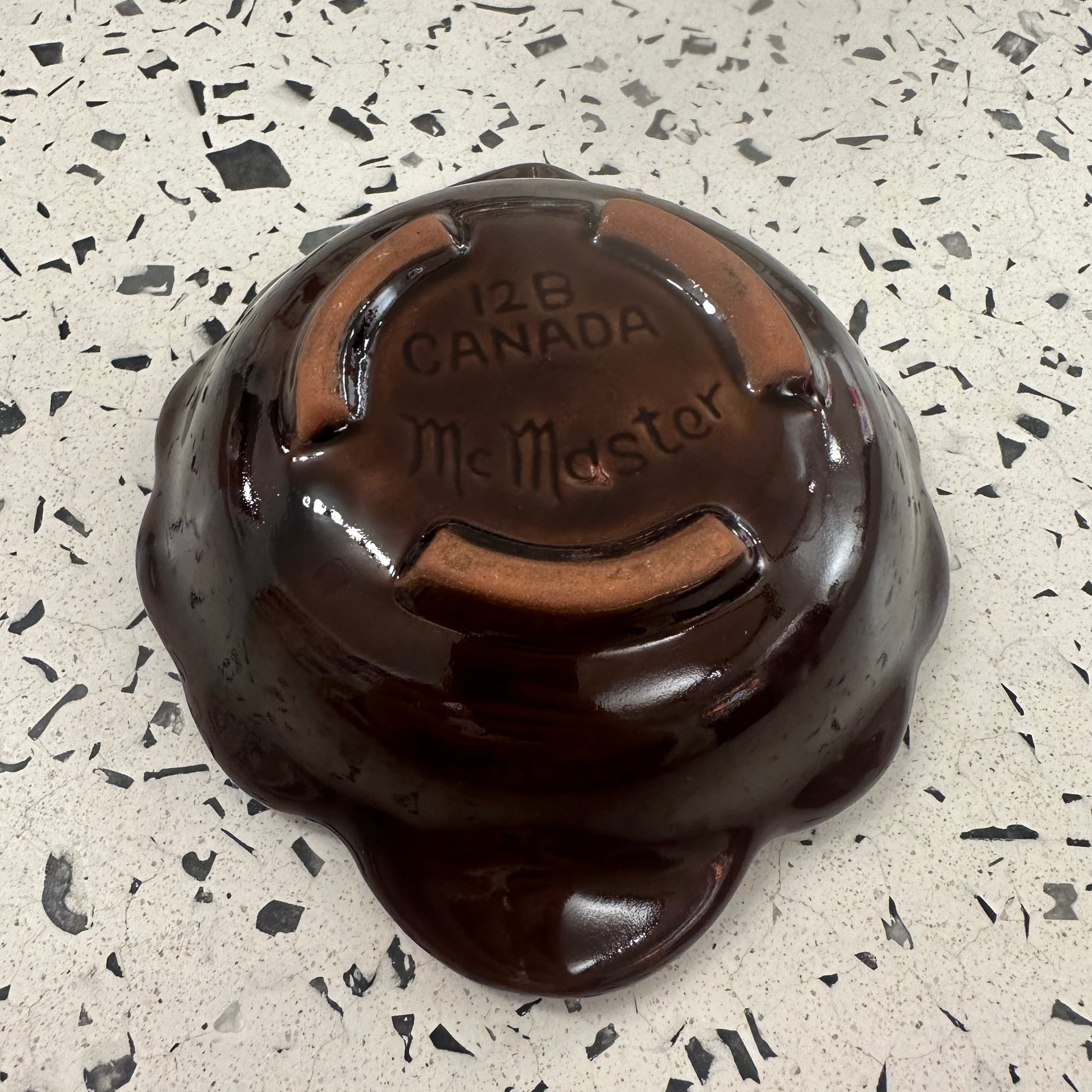 Elegant Brown Ceramic Ashtray - Premium Indoor/Outdoor Smoking Accessory for Cigarettes & Cigars - Perfect for Home, Office, Patio, and Garden Use