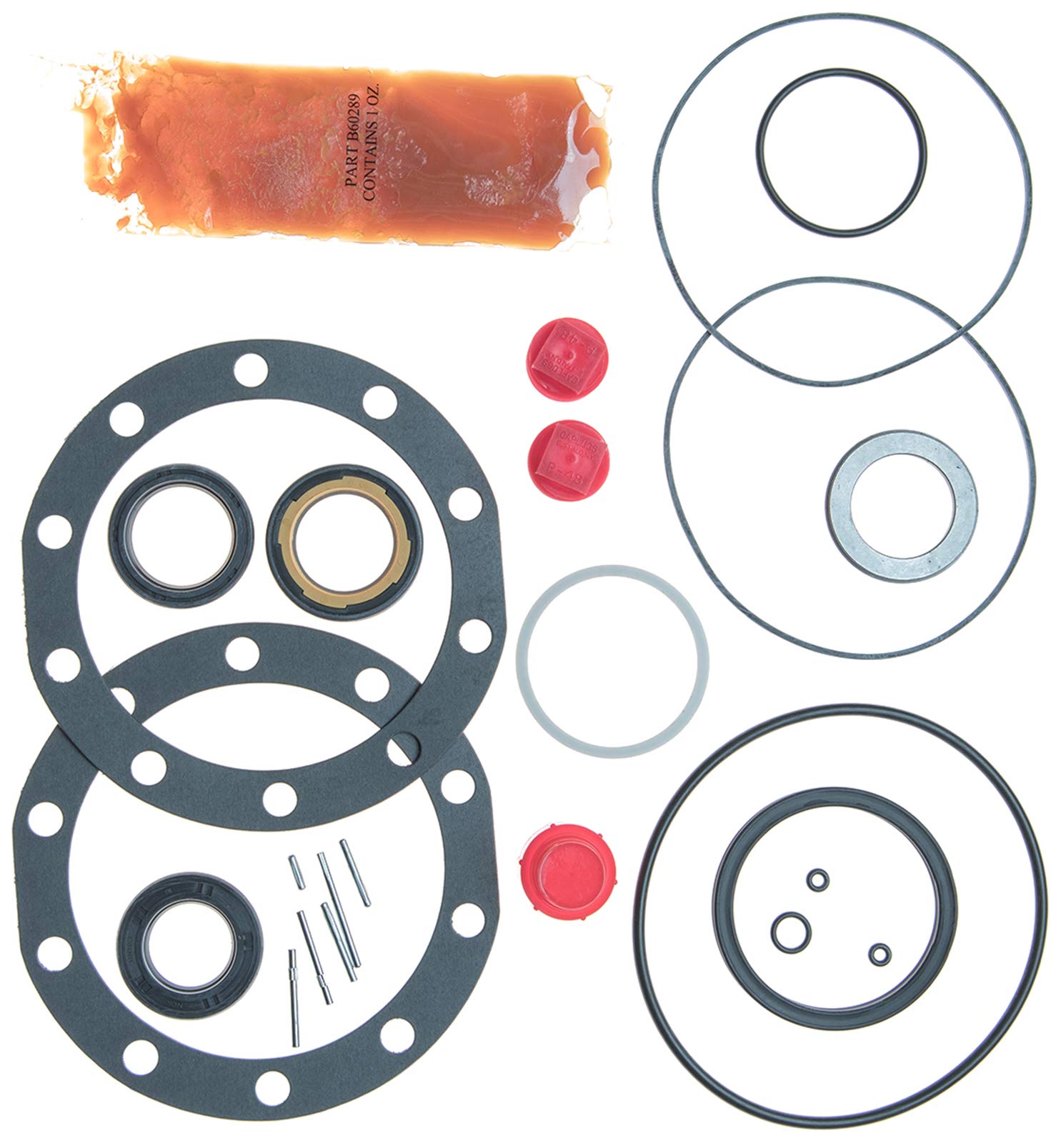 Gates 348661 Power Steering Repair Kit - High-Quality Replacement for Smooth Steering Performance | Perfect for Ford, Chevy, Dodge & More | Ideal for DIY Auto Repairs & Professional Mechanics
