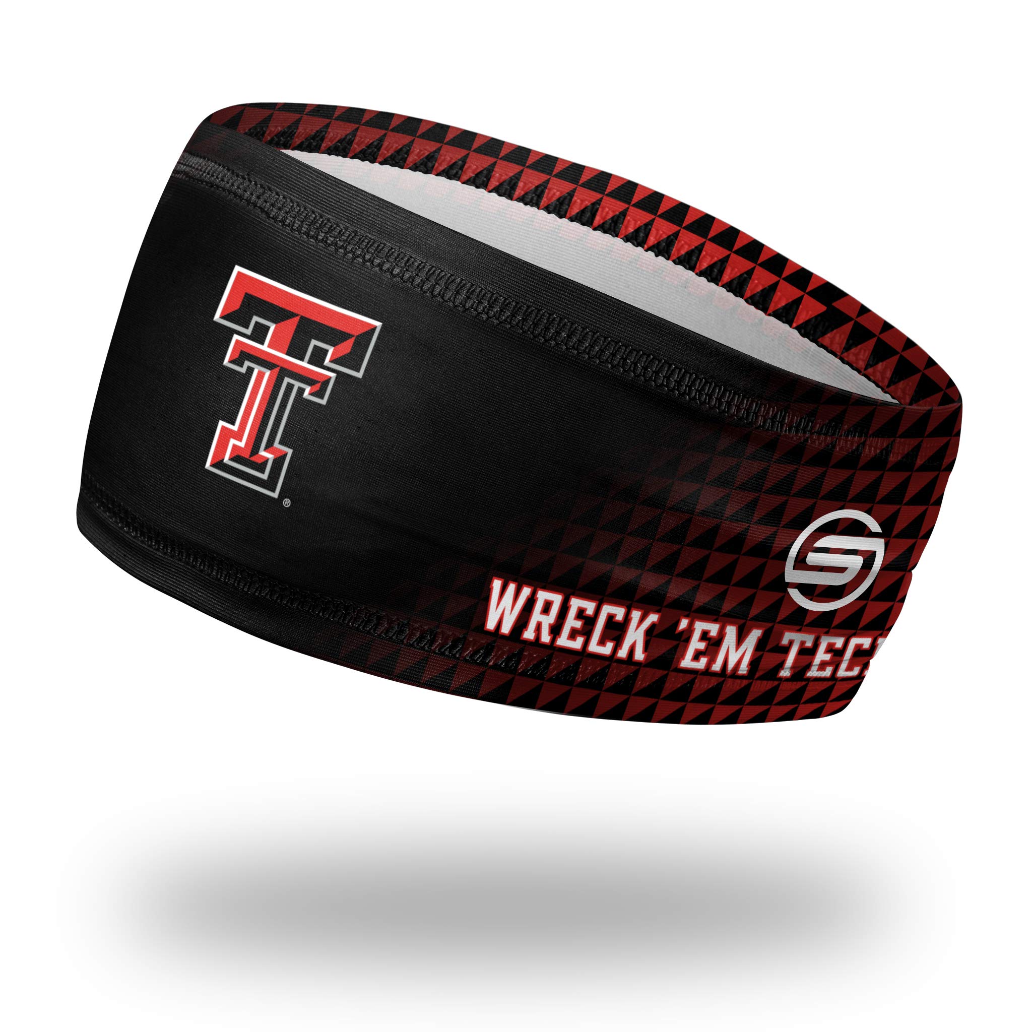 Texas Tech Sweatbands for Men & Women - Red Raiders Headbands & Wristbands Set for Sports, Workouts, and Fan Gear