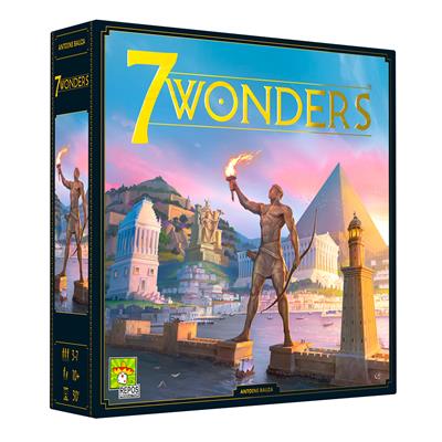 7 Wonders 2nd Edition Board Game - Strategy Card Game for Family & Friends | Perfect for Game Nights & Social Gatherings