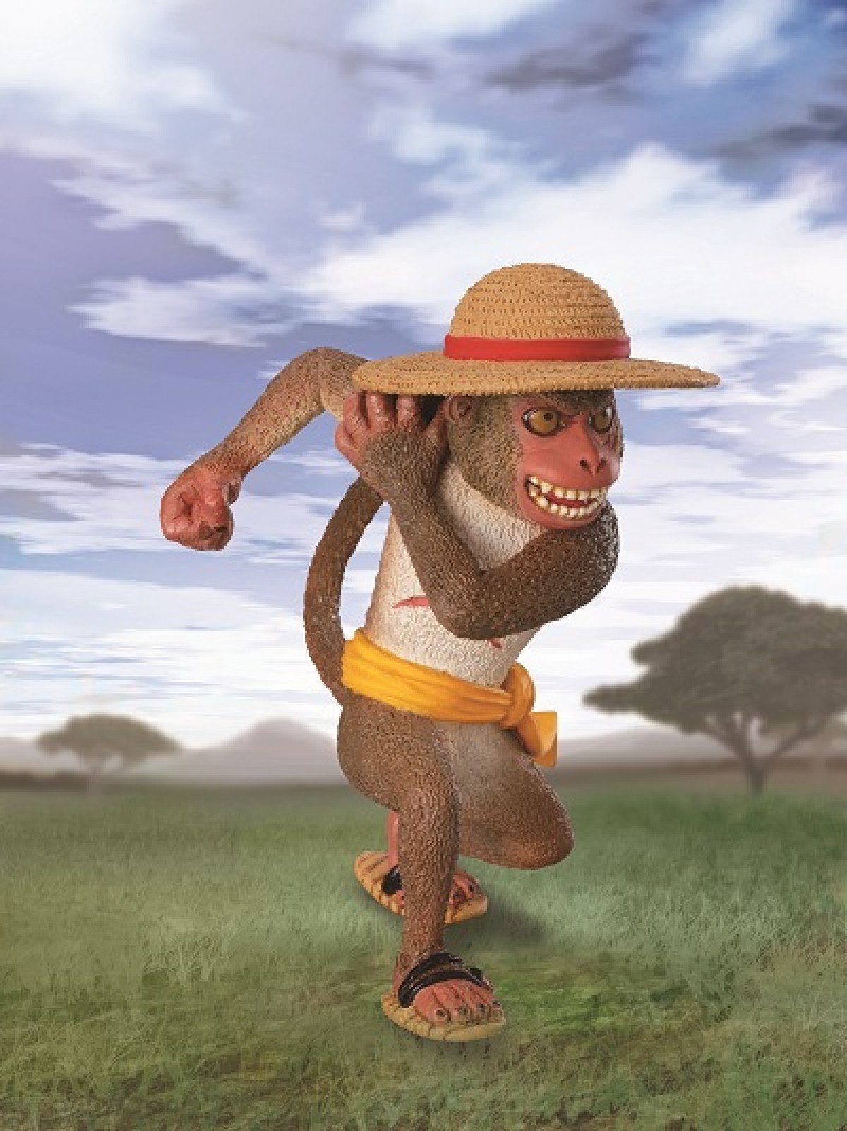 Figuarts ZERO Artist Special Monkey D Luffy Figure - Amazon JP Exclusive (Asakuma Toshio × Eiichiro Oda) - Perfect for Anime Collectors & One Piece Fans Display