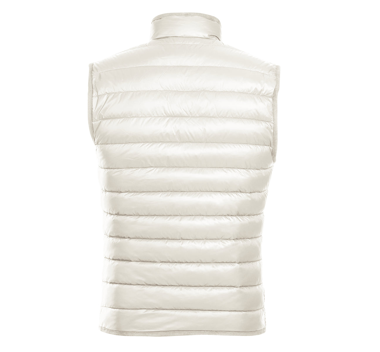 Renoir Jonathan Nylon Down Ivory Vest 831 1 - Alessandro Vitello Lightweight Puffer Vest for Men, Winter Warm Fashion Jacket for Outdoor Activities, Hiking & Casual Wear