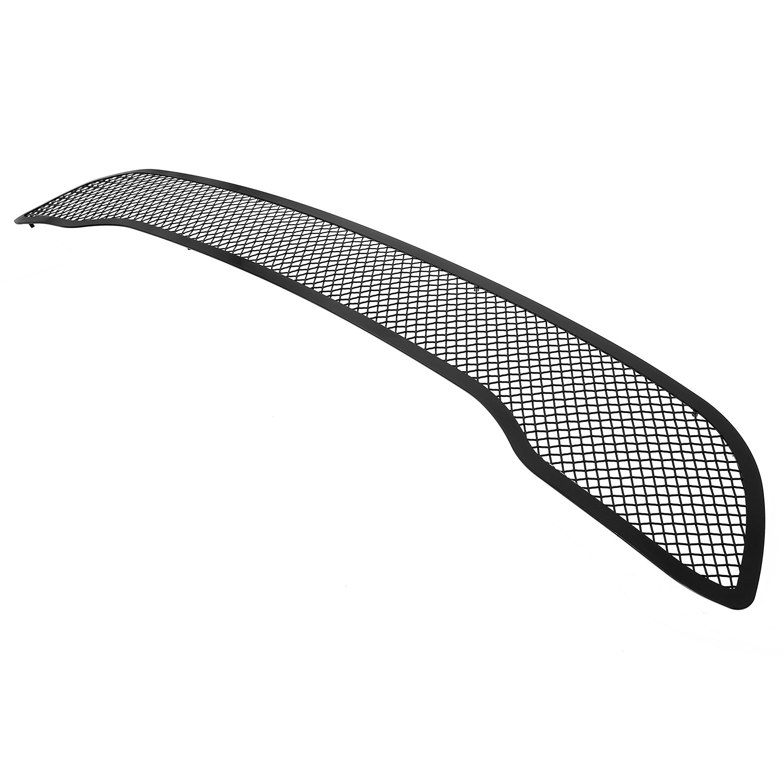APS Black Stainless Steel Upper Mesh Grille for Dodge Durango 2021-2024 - Durable Replacement Grille for Off-Road & Urban Driving