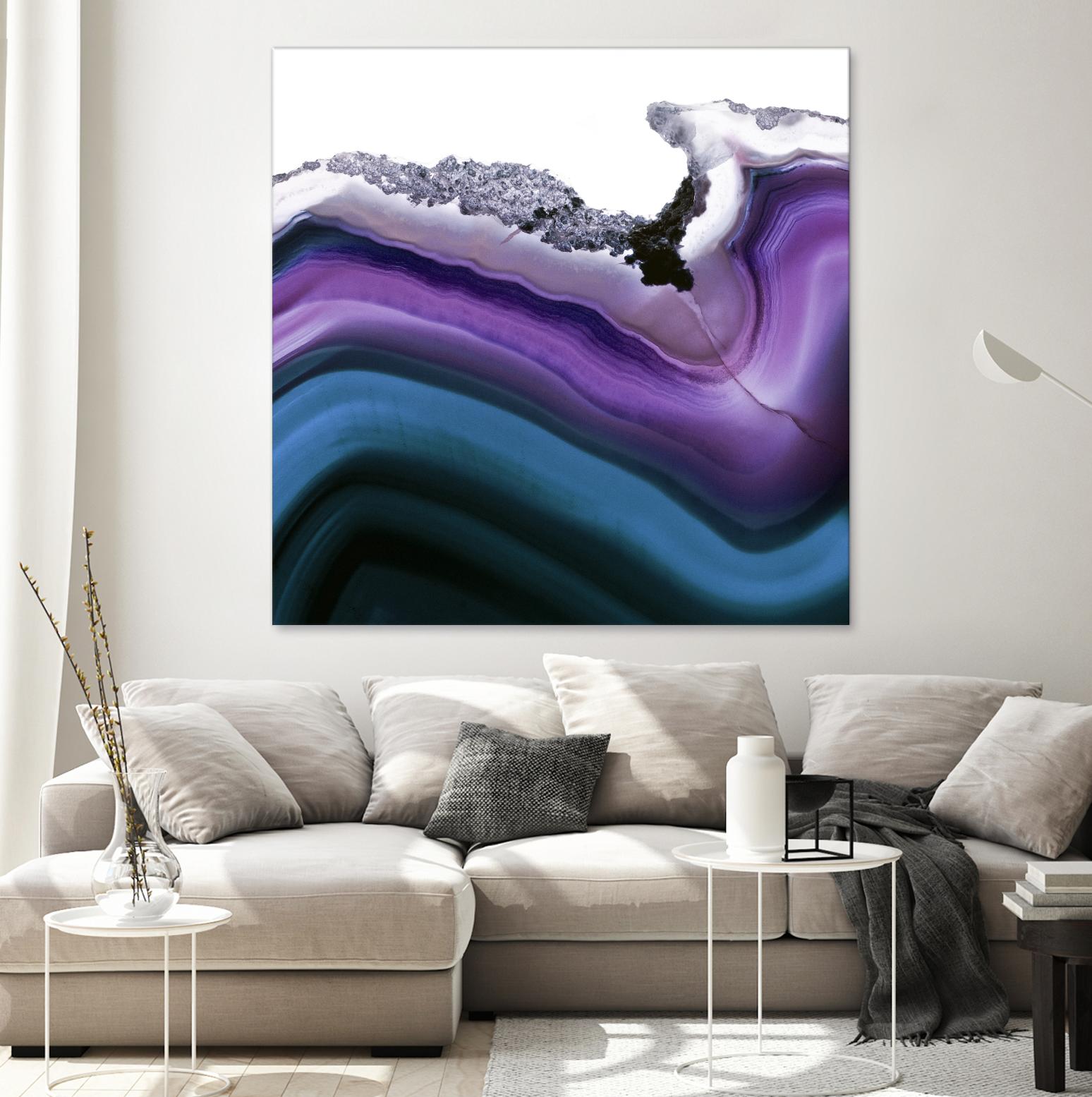Aster Agate A - Natural Healing Crystal Stone for Meditation, Chakra Balancing, and Home Decor | Perfect for Yoga, Reiki, and Spiritual Gifts