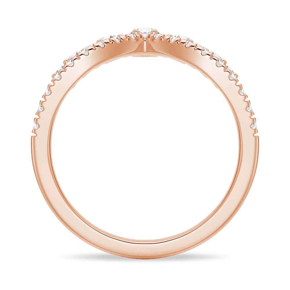 Elegant Curved Crown Double Row Graduated Moissanite Wedding Band for Women - Perfect Anniversary Gift, Engagement Ring & Bridal Jewelry (Ideal for Proposals, Weddings & Special Occasions)