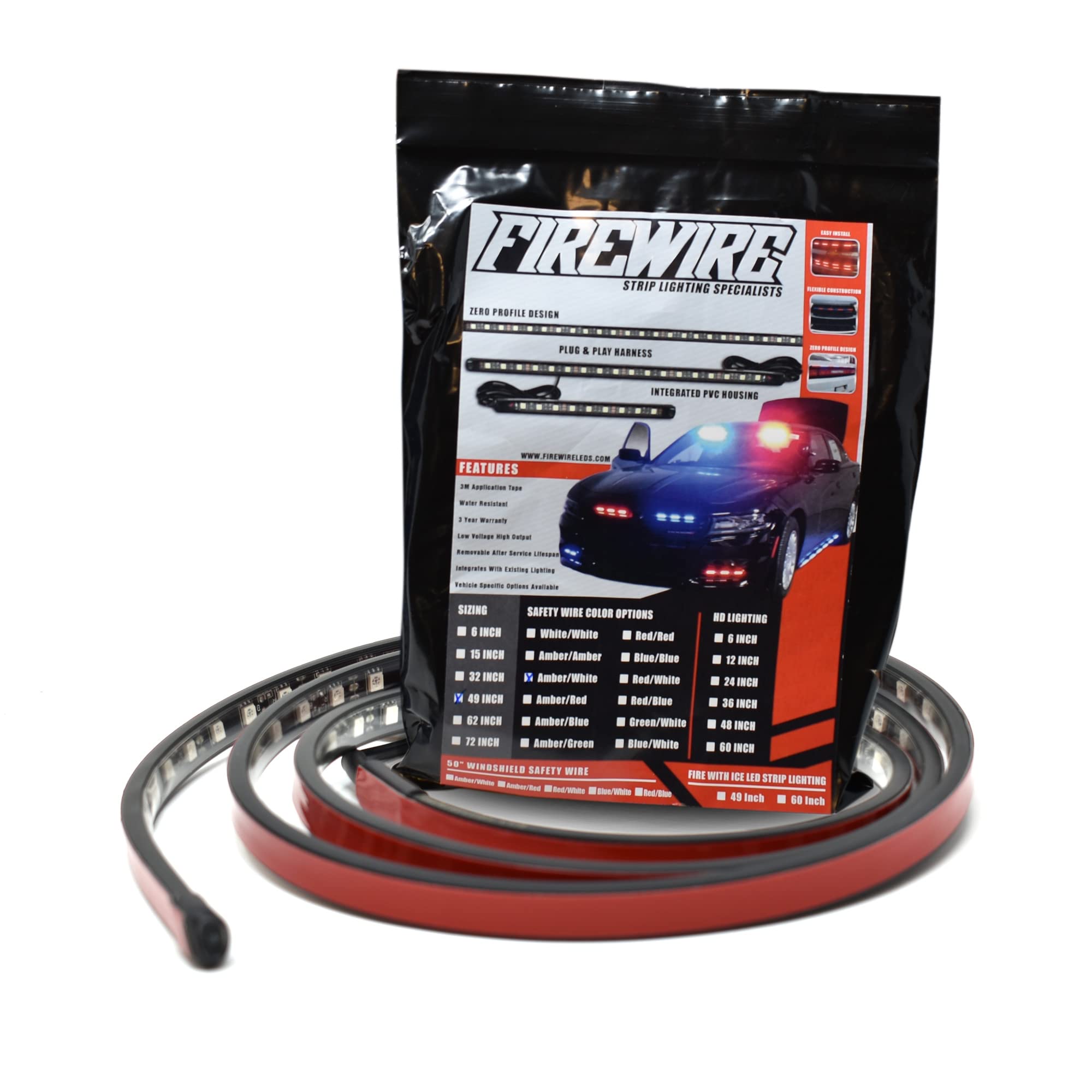 Firewire LEDs Emergency Truck Strobe Lights - 49