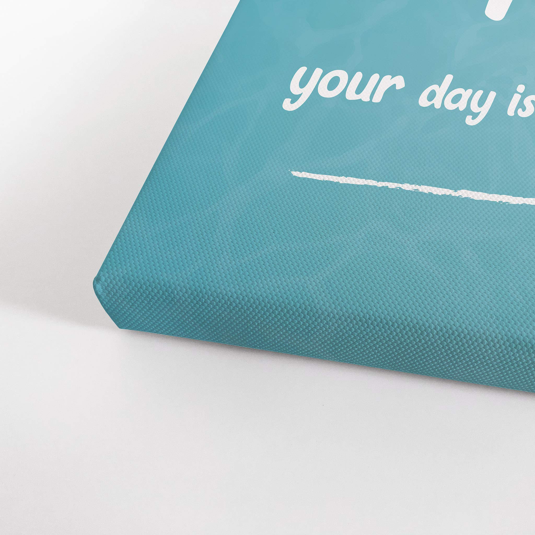 Funny Bathroom Wall Art - 'I Hope Your Day is as Nice as Your Butt' Canvas Print, 30x40 Inches, Ready to Hang, Made in USA | Humorous Home Decor for Bathroom, Living Room & Office