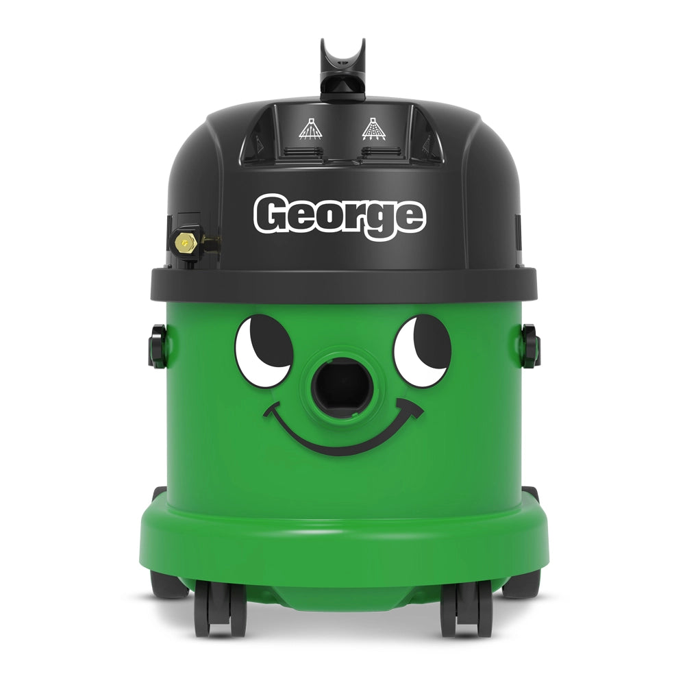 Numatic George GVE 370 Wet Dry Extractor Vacuum Cleaner - Powerful Commercial & Home Carpet Cleaning for Pet Hair, Stains & Spills