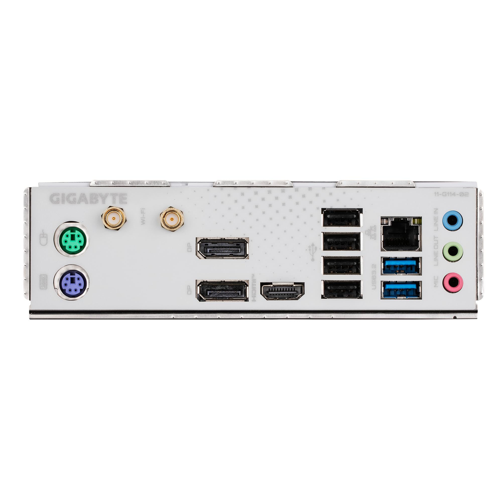 Gigabyte H610M Gaming WF DDR4 Motherboard - Supports Intel Core 14th Gen CPUs, 6+1+1 Hybrid Digital VRM, DDR4 up to 3200MHz, Dual PCIe 3.0 M.2 Slots, Wi-Fi 802.11ac, Gigabit LAN, USB 3.2 Gen 1 - Perfect for Gaming PCs & Home Office Workstations