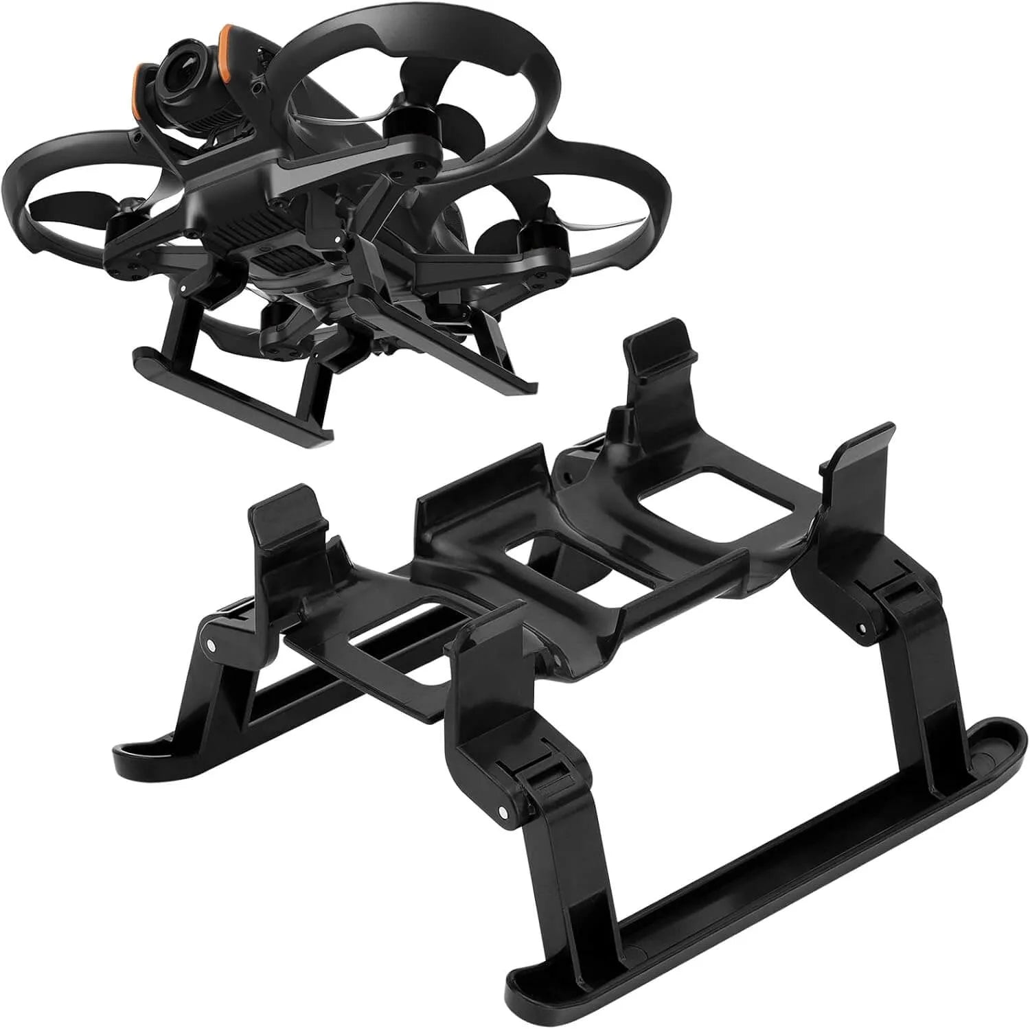 DJI Avata 2 Landing Gear - Foldable Extended Landing Legs Protector Kit for DJI AVATA 2 Drone Accessories | Enhanced Stability for Outdoor & Indoor Flying | Perfect for Aerial Photography & FPV Racing