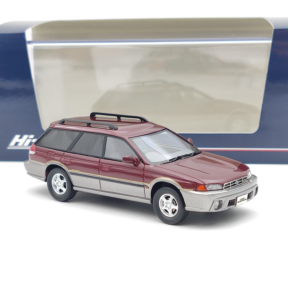 1996 Subaru Legacy Grand Wagon 1:43 Scale Resin Model Car - HS324 Collectible Diecast Vehicle for Display & Car Enthusiasts - Perfect for Home Office Decor, Gift for Auto Lovers