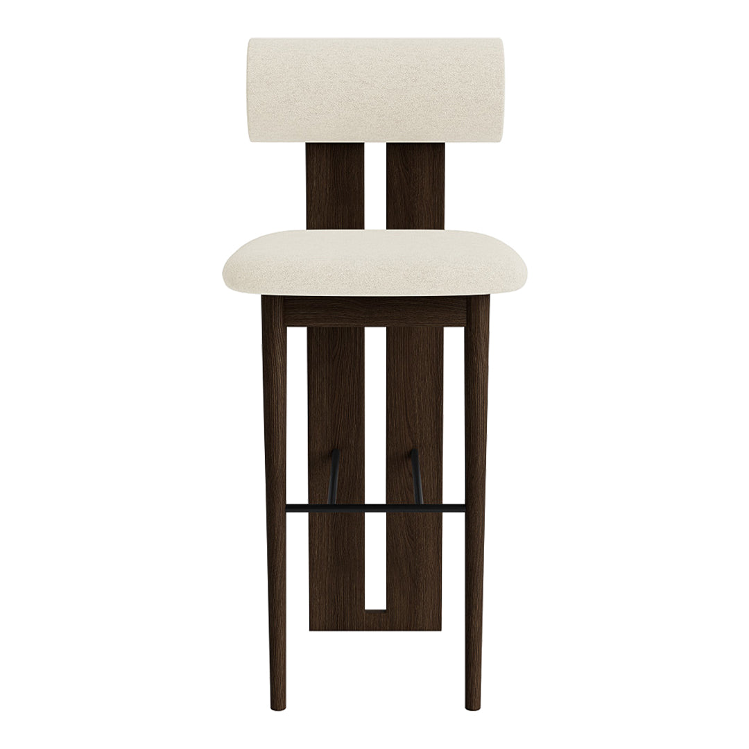 Sturdy Wooden Hippo Counter Chair for Kids - Adjustable Height Bar Stool with Backrest - Perfect for Kitchen Islands, Breakfast Bars & Playrooms