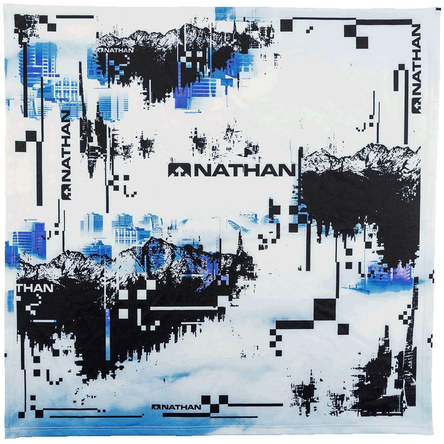 Nathan Bandana 0533 - Cooling UV Protection Neck Gaiter for Running, Hiking & Outdoor Activities