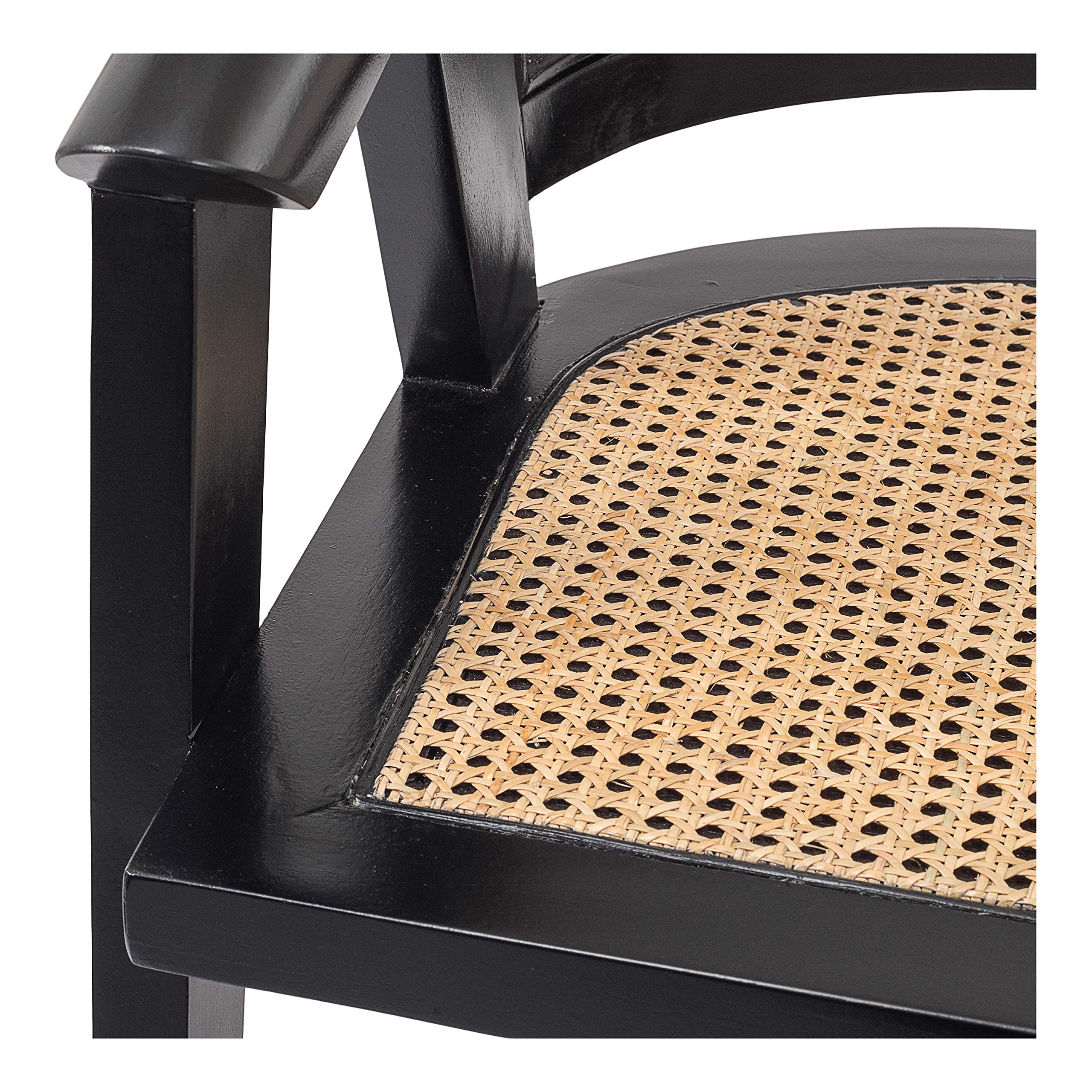 NPD Seine Dining Chair - Natural Wooden Dining Chair for Kitchen, Dining Room, and Outdoor Patio Use