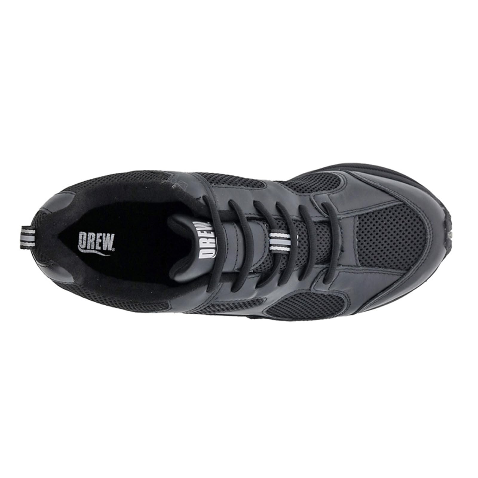 Drew Men's Lightning II Therapeutic Leather Athletic Shoes - Comfortable Double Depth Design for Plantar Fasciitis & Arch Support - Perfect for Running, Walking & Everyday Wear