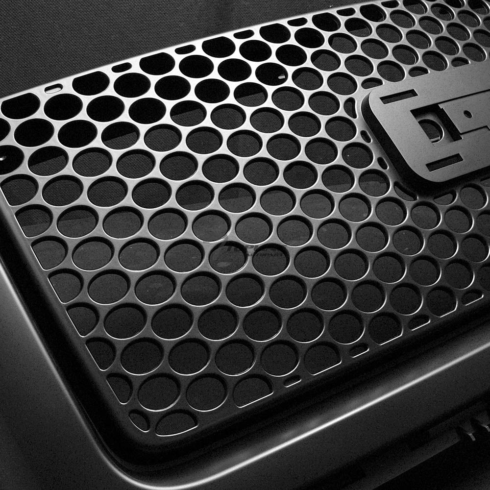 Black ABS Mesh Front Bumper Grill for GMC Sierra Denali - Durable & Stylish Upgrade for Off-Road & Urban Driving