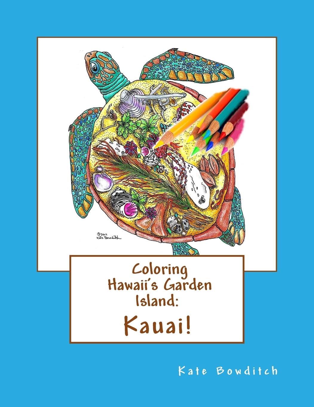 Kauai Adult Coloring Book: Relaxing Hawaiian Garden Island Scenes for Stress Relief & Mindfulness | Perfect for Artists, Travel Lovers & Meditation