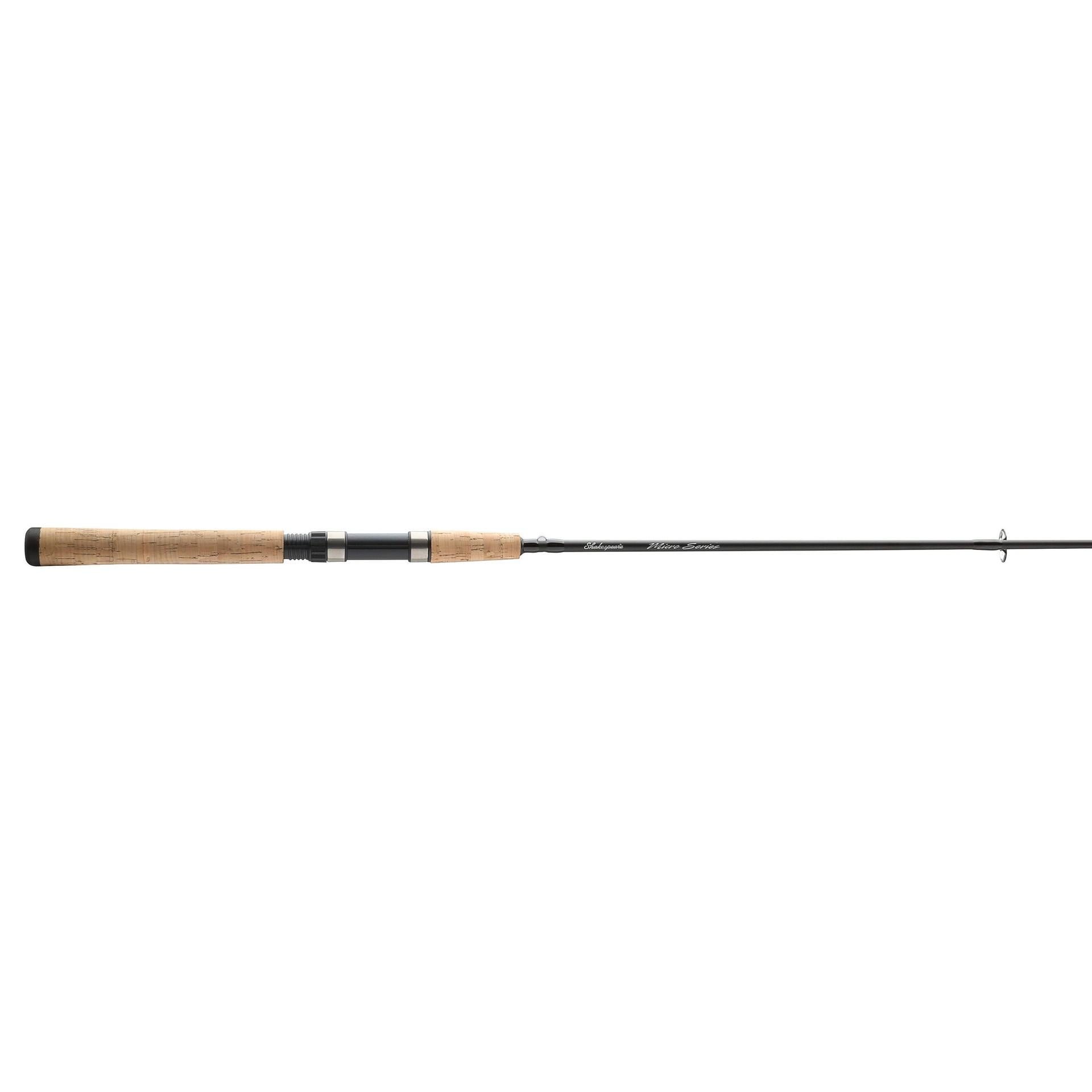 Micro Series Spinning Fishing Rod - Lightweight Graphite Freshwater & Saltwater Fishing Pole for Bass, Trout, and Walleye | Perfect for Shore Fishing, Boat Angling, and Kayak Adventures