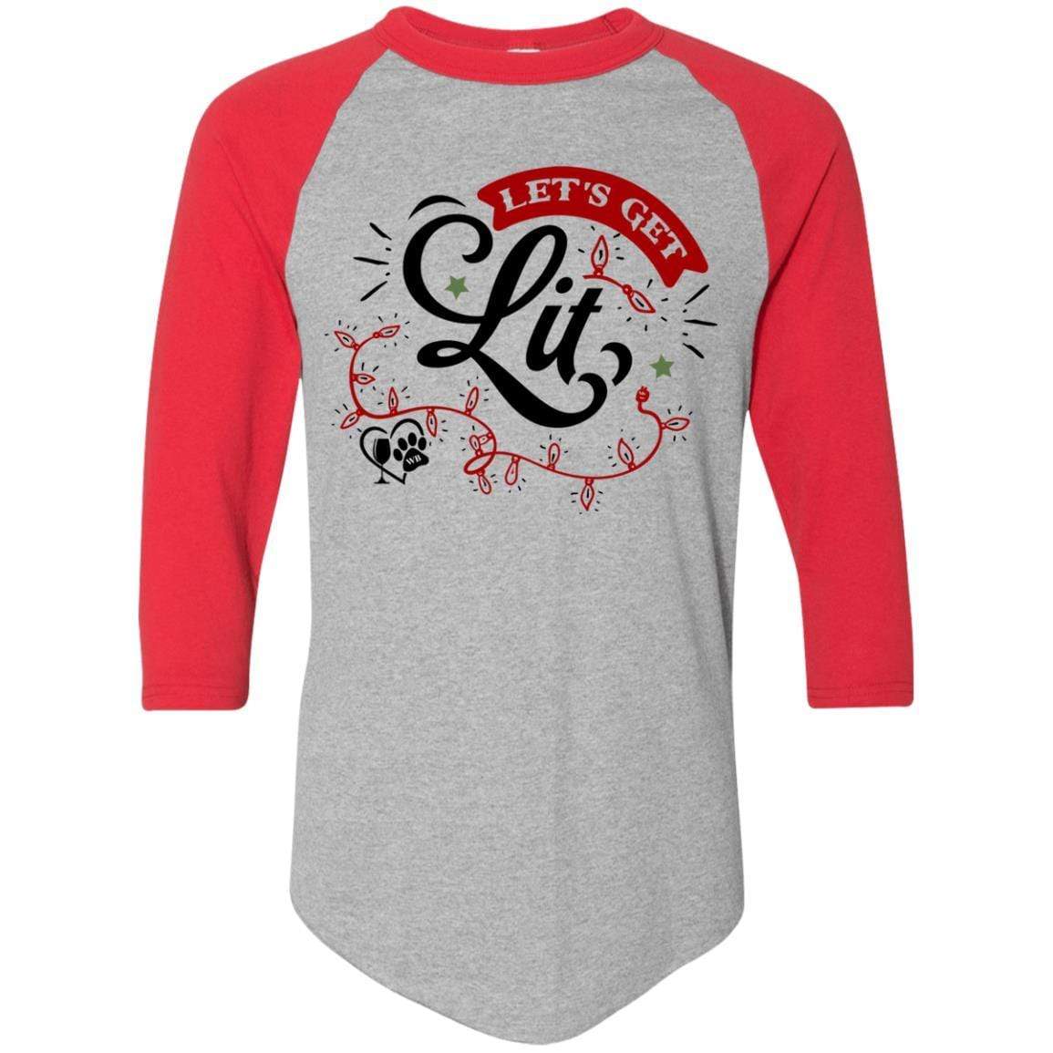 Athletic Heather/Red