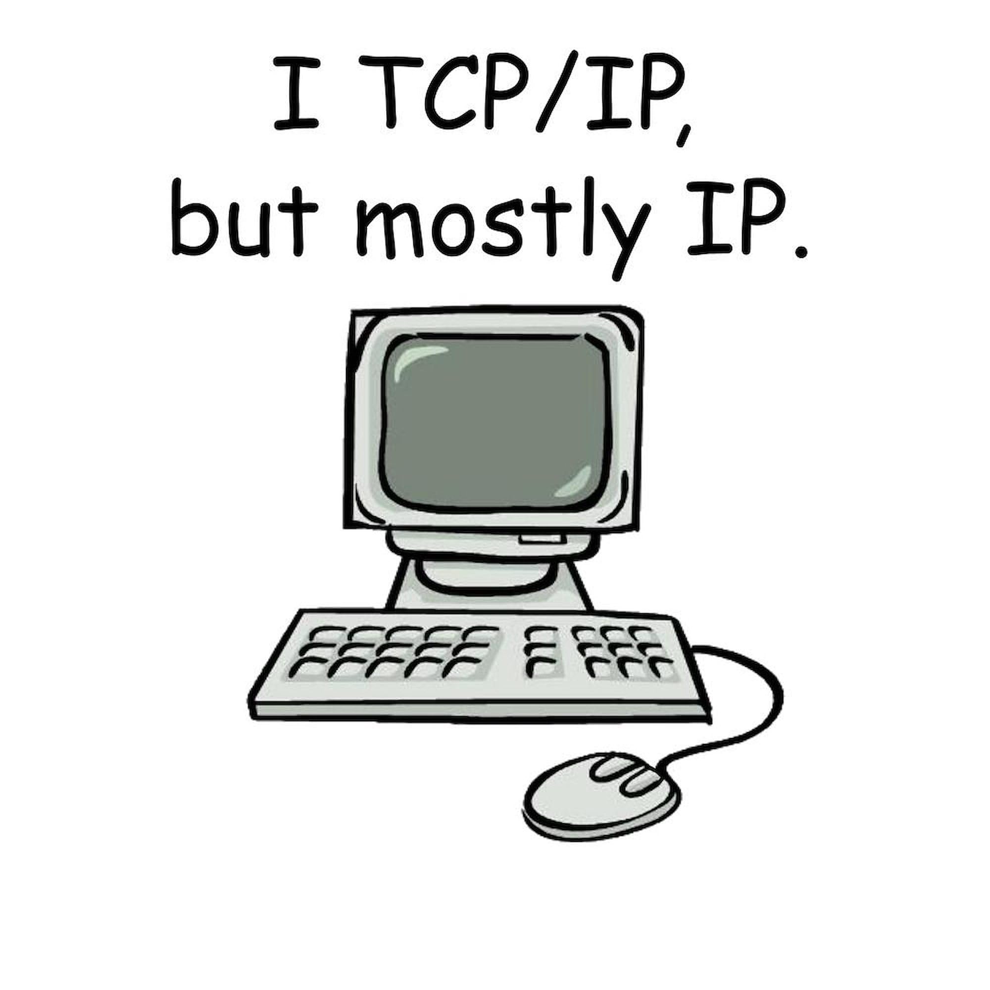 TCP IP Ceramic Coffee Mug 15 oz (444 ml) - Funny IT Geek Gift for Programmers, Network Engineers & Tech Lovers - Perfect for Office, Home & Coffee Breaks