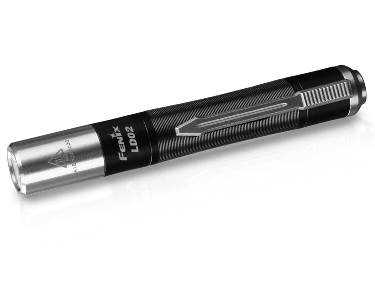 Fenix LD02 V2.0 EDC Flashlight - Compact Penlight with UV Light for Outdoor, Camping & Emergency Use (Discontinued Model)