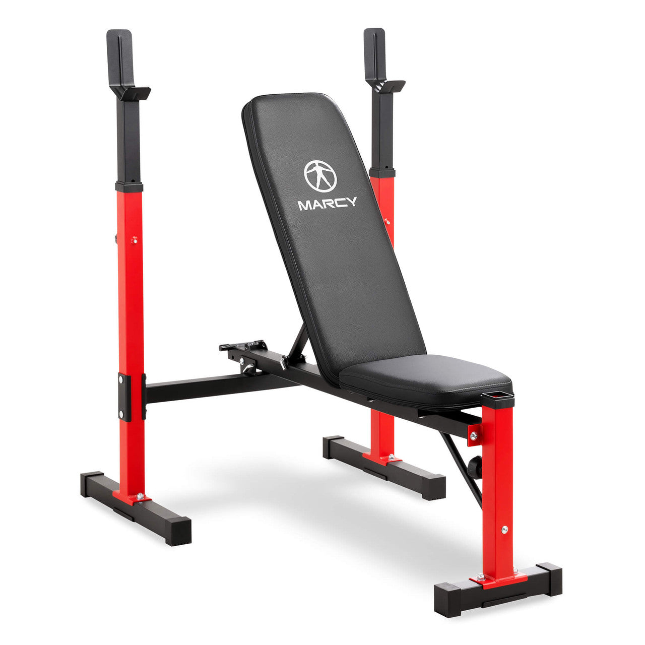 Marcy MWB 5511 Standard Weight Bench for Home Gym - Adjustable Workout Bench for Strength Training & Bodybuilding | Perfect for Home Fitness, Garage Gym & Personal Training
