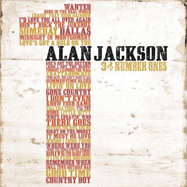 Alan Jackson: 34 Number Ones (Reissue) - Country Music Album for Collectors & Fans | Perfect for Road Trips, Home Listening & Gifting