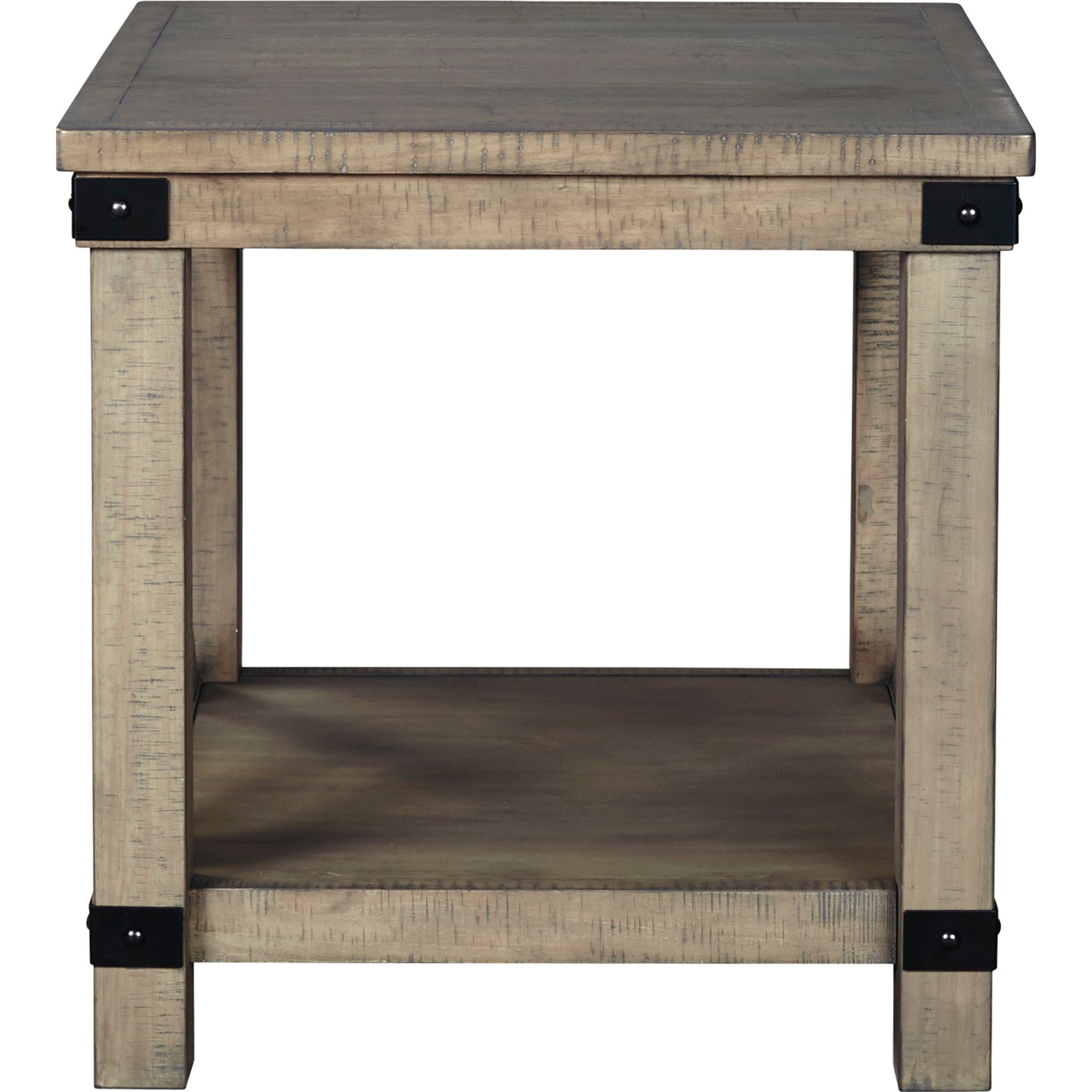 Modern Aldwin Rectangle End Table - Small Side Table for Living Room, Bedroom, or Office - Perfect for Lamps, Books, and Decor