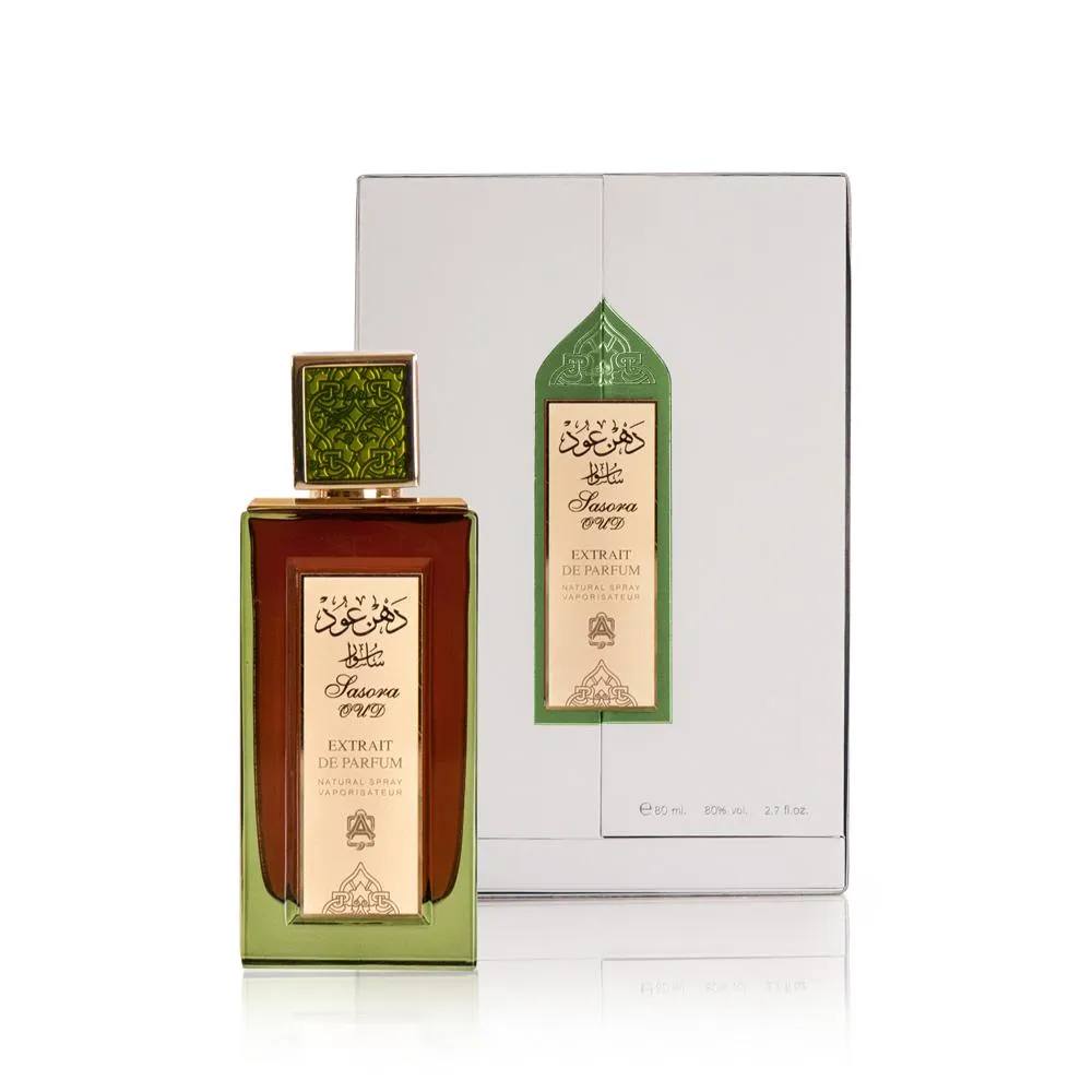 Sasora Oud Eau de Parfum 80ml for Men & Women - Luxury Long-Lasting Fragrance for Date Night, Special Occasions & Daily Wear