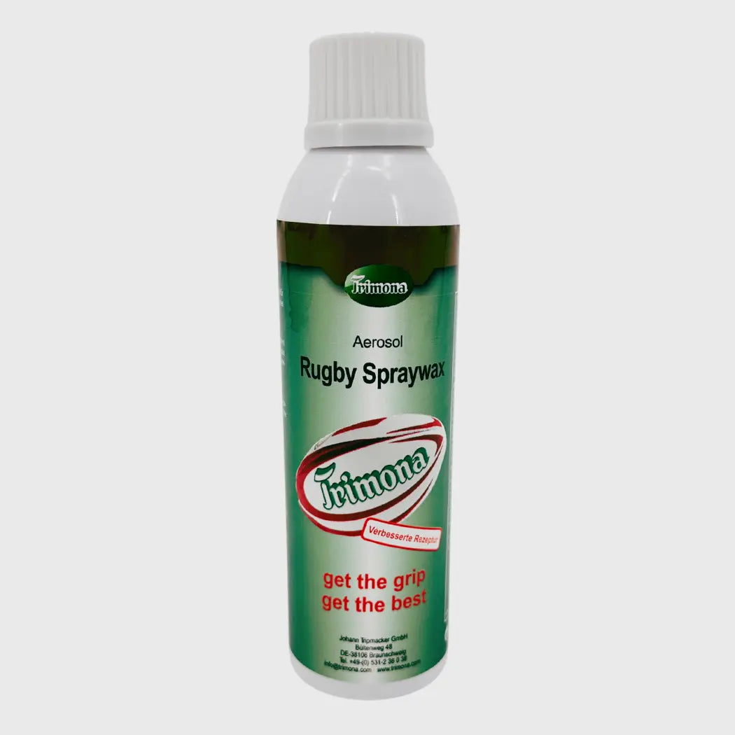 Trimona Rugby Grip Spray Wax 200ml - Non-Slip Sports Wax for Rugby, Football & Baseball - Perfect for Enhanced Grip in Wet Conditions