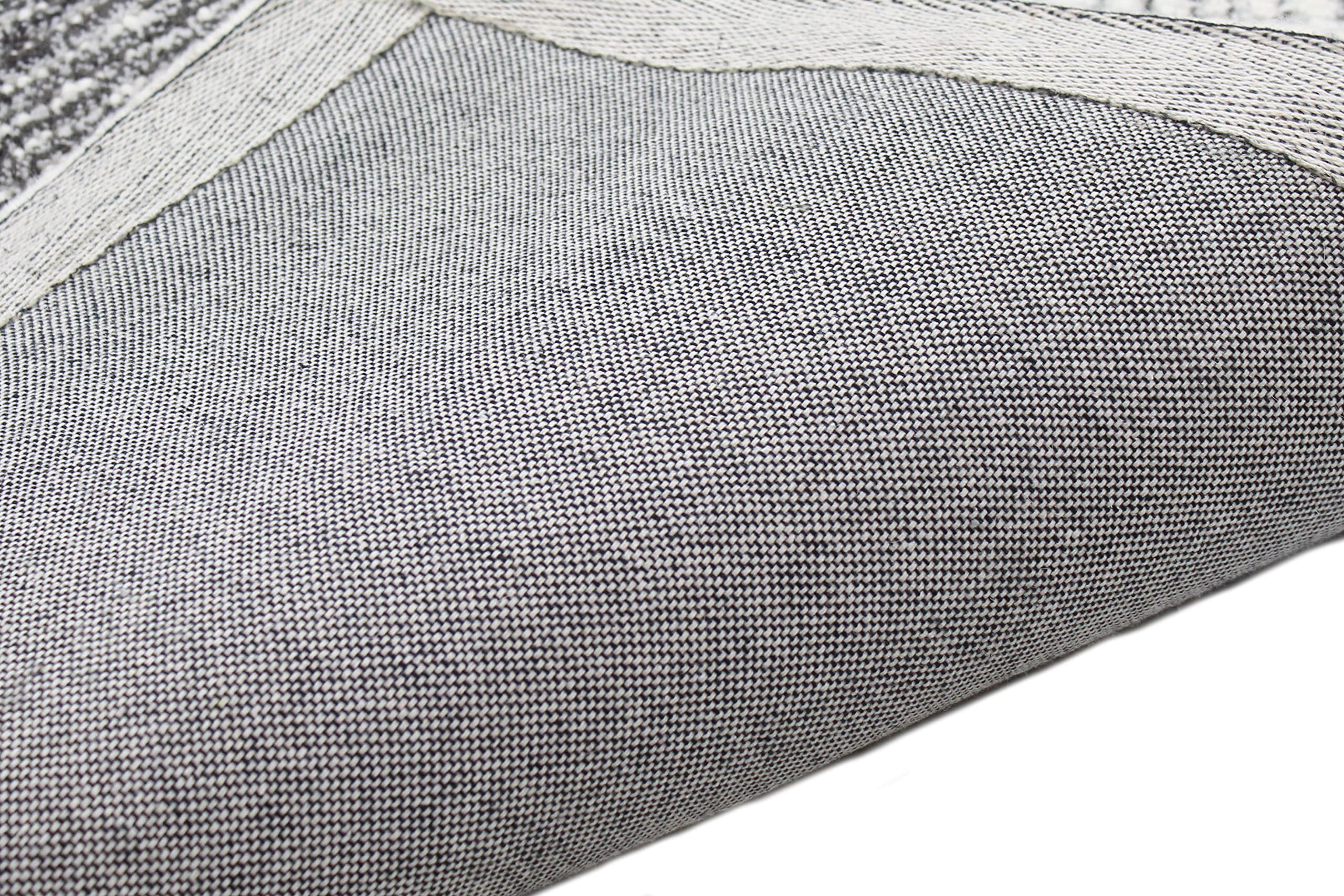 Bashian Collection 5’ x 7.6’ Silver Luxury Hand-Tufted Wool Area Rug - Soft Living Room Carpet, Entryway Runner, Bedroom Decor - Perfect for Modern Home & Office Spaces