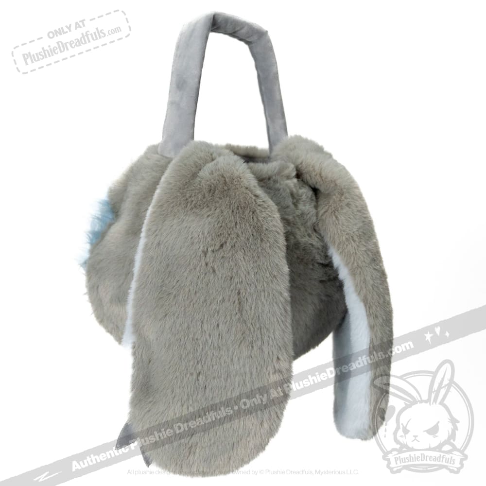 Plushie Dreadfuls Werewolf Bunny Stuffed Animal - Werebun the Cute & Spooky Head Bag for Halloween Decor, Cosplay & Gothic Collectors