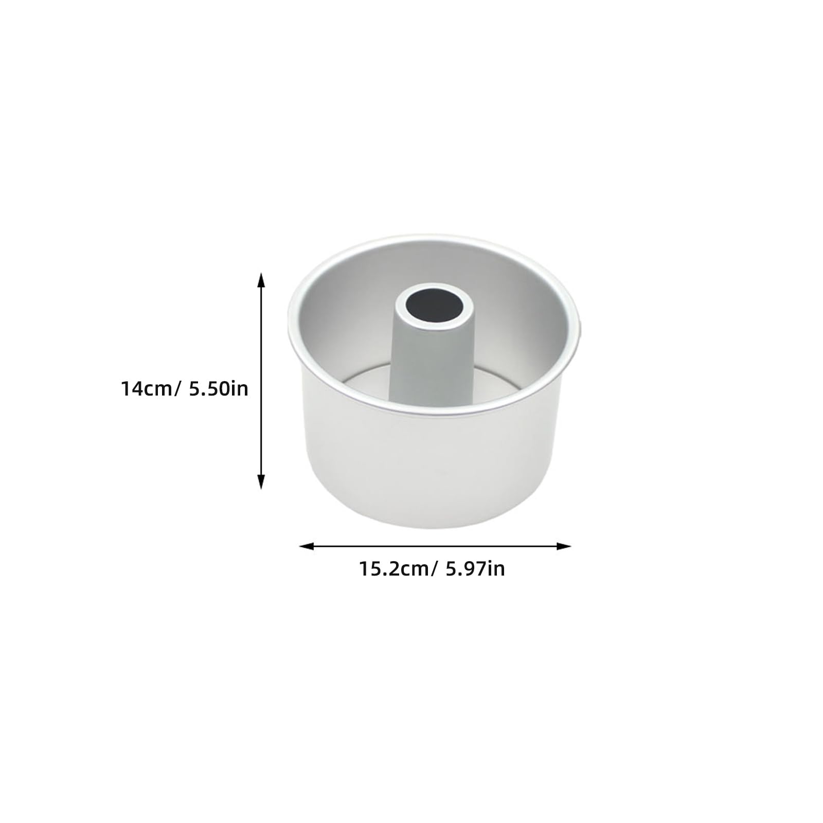 Happyyami 2-Pack 6-Inch Non-Stick Springform Cake Pans with Removable Bottom - Perfect for Baking Chiffon, Cheesecake, and Layer Cakes in Oven (Ideal for Home Bakers & Birthday Parties)
