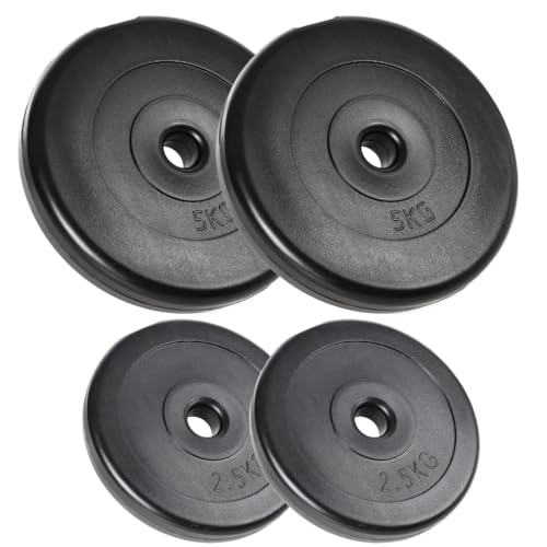 2 x 5 kg + 2 x 2.5 kg