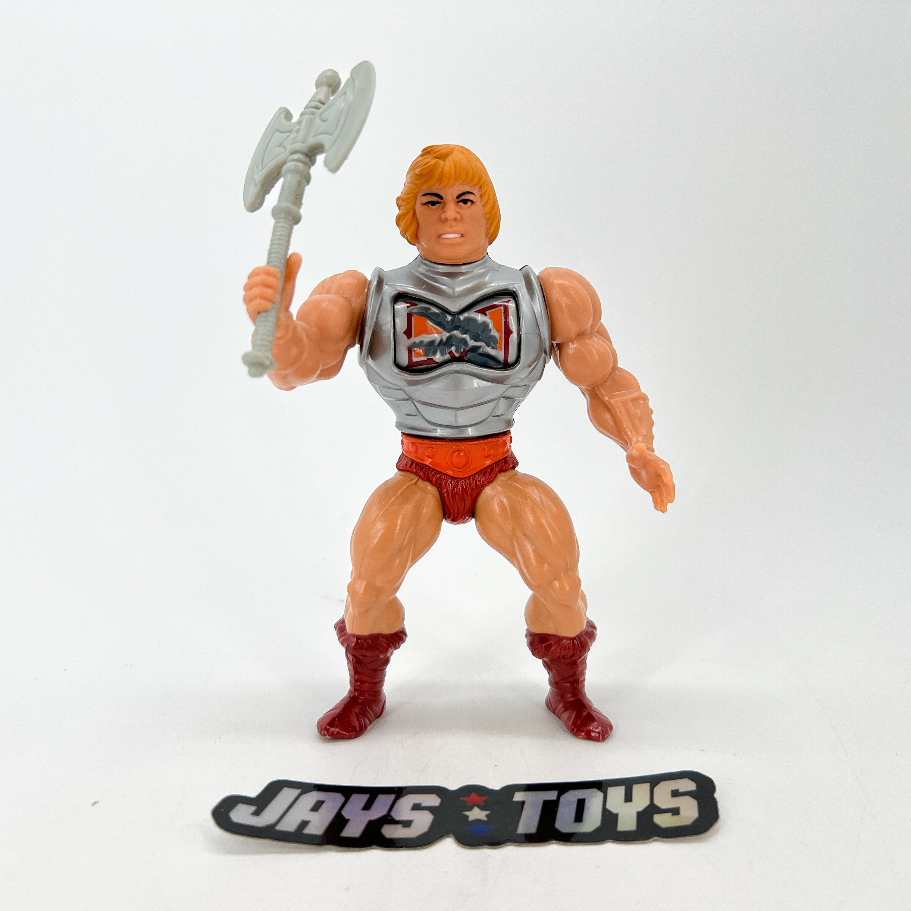 Vintage Battle Armor He-Man Action Figure (1984) | Masters of the Universe Classic Collectible Toy | Perfect for Display, Play & Nostalgic Gift Giving