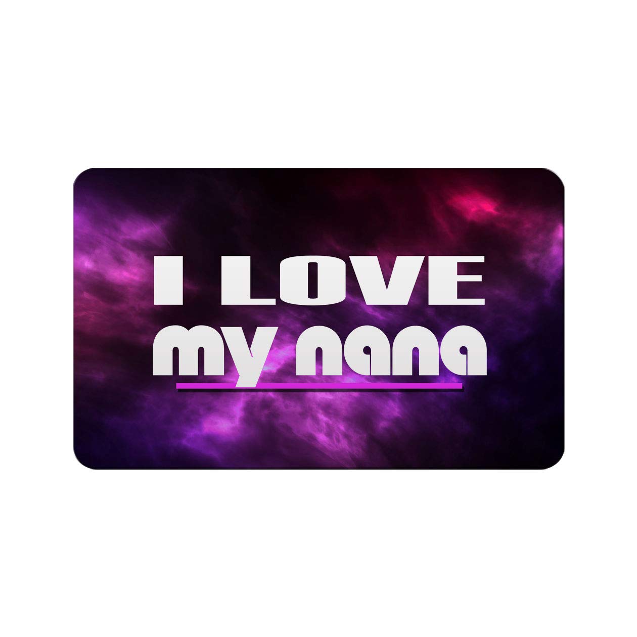 I LOVE MY NANA Rectangle Refrigerator Magnet - 2