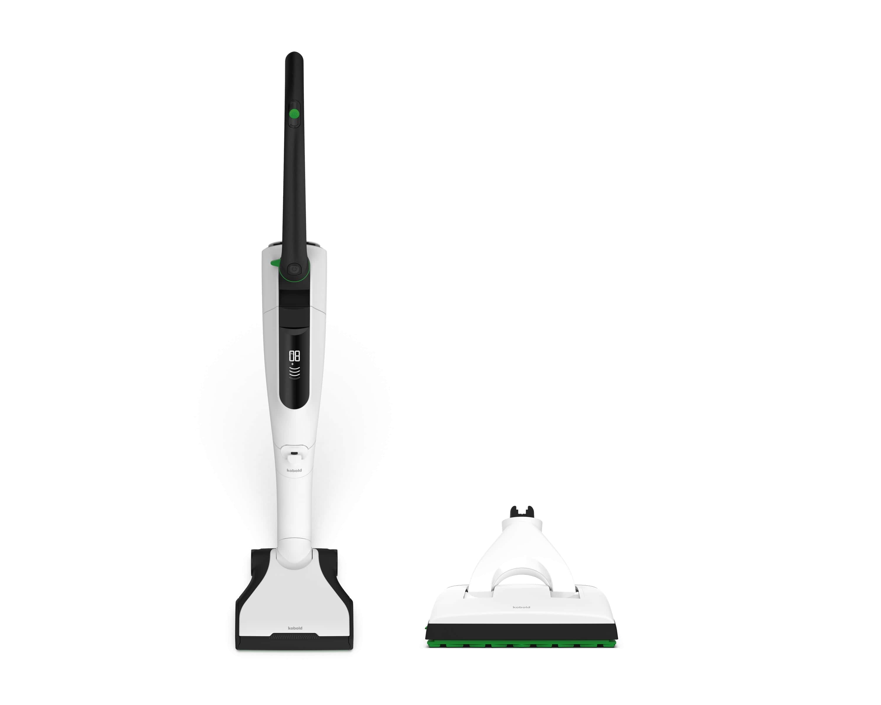 Kobold VK7 Cordless Vacuum Cleaner with SP7 2-in-1 Vacuum Mop Attachment - Powerful Stick Vacuum for Hardwood Floors & Carpets - Perfect for Home Cleaning & Pet Hair Removal