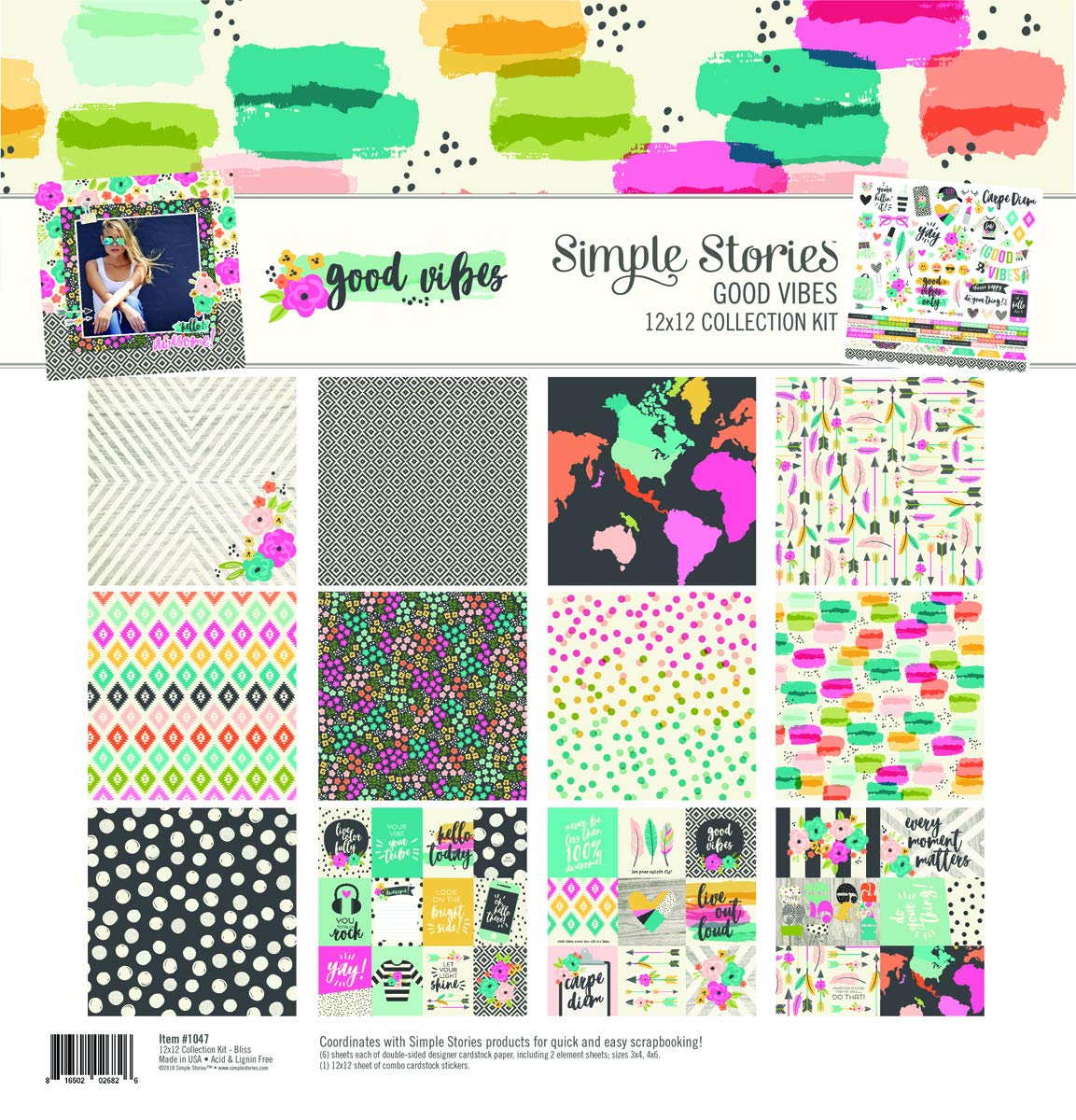 Simple Stories GV Collection Kit - Scrapbooking Supplies for DIY Albums, Cards & Journals | Perfect for Memory Keeping, Gift Making & Creative Projects