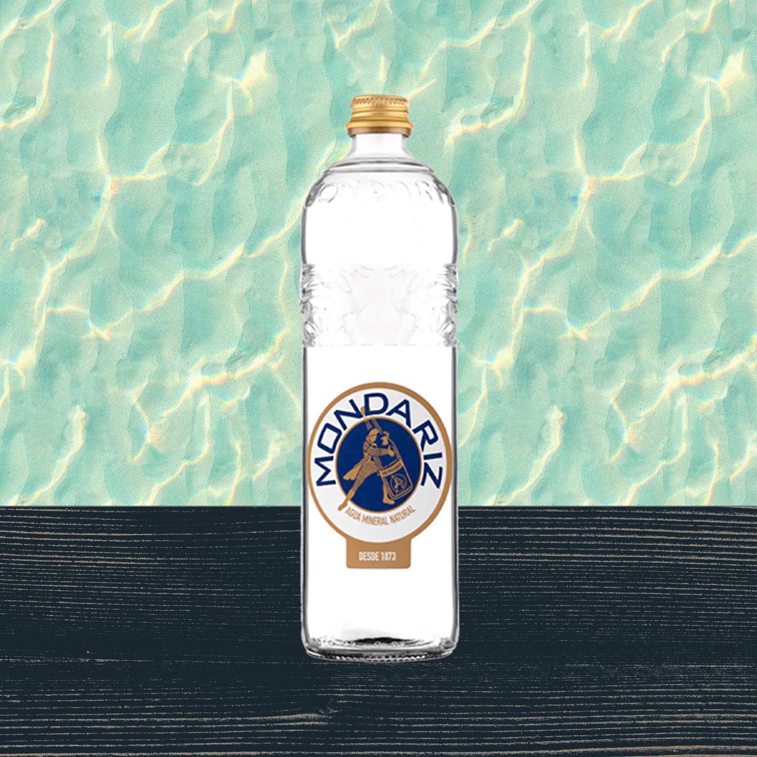 Mondariz Still Natural Mineral Water - 12 Glass Bottles (750mL Each) - Premium Spanish Spring Water for Home, Office & Fine Dining