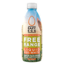 Organic Free Range Liquid Egg Whites - 32oz (970ml) | Pasteurized, High Protein, Low Fat | Perfect for Baking, Cooking & Protein Shakes | Healthy Breakfast & Fitness Nutrition