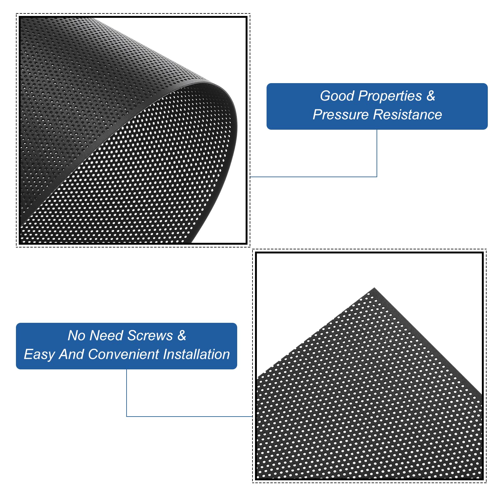 PC Dust Filter Roll 300x1000x0.8mm - PVC Computer Case Dustproof Mesh Cover for PC Chassis, Speakers & Fan Grills - Black | Perfect for Computer Cooling, Dust Protection & DIY PC Builds
