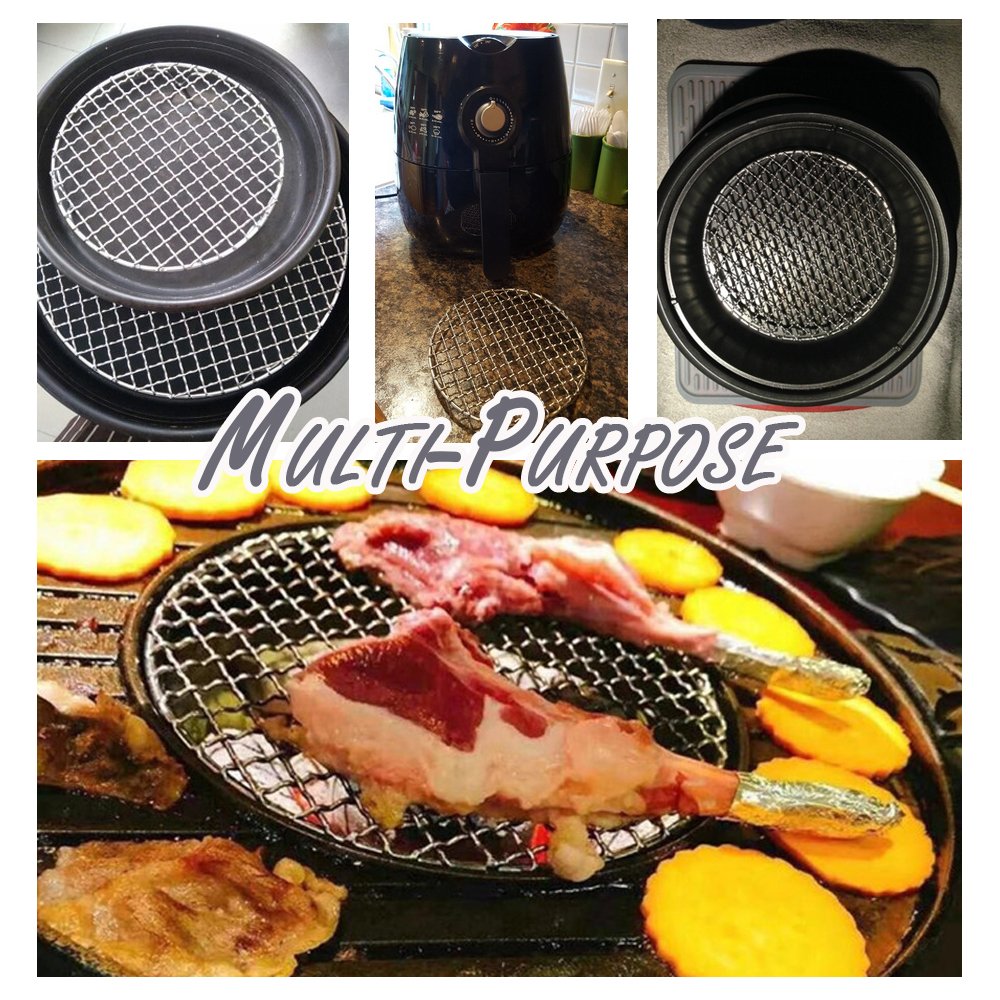 Premium Stainless Steel Round Cooling Rack - 7.5