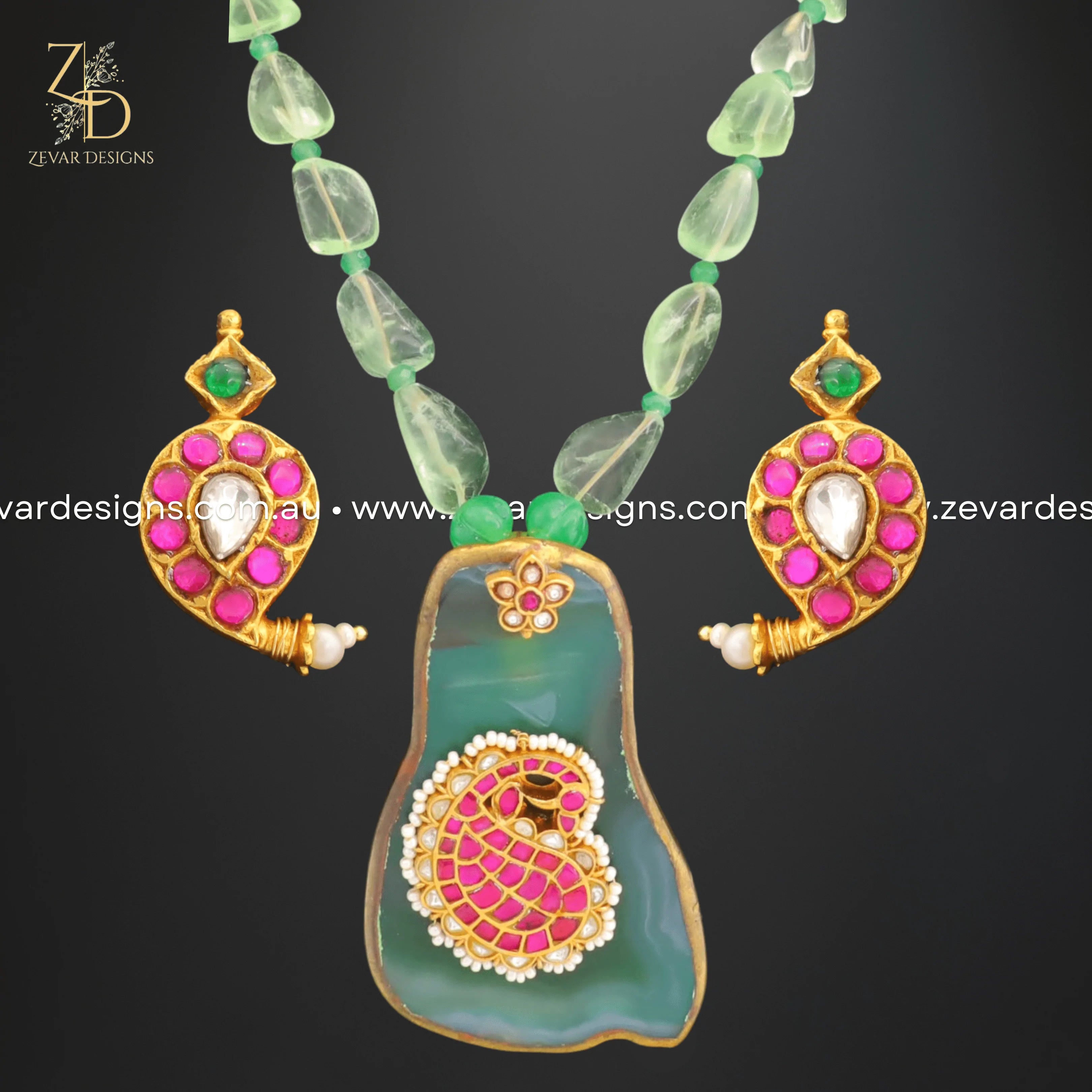 Exquisite Kundan Pendant Set - Traditional Indian Jewelry for Women | Perfect for Weddings, Parties & Ethnic Fashion